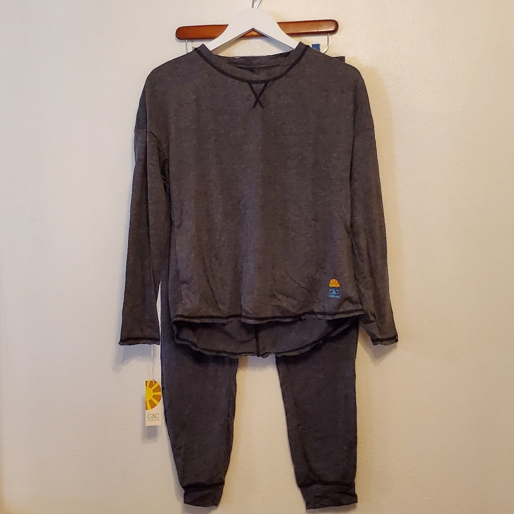 C&C California 2-piece pj/lounge set
